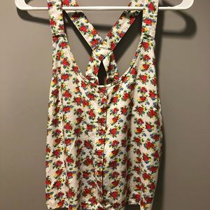 Floral crop top